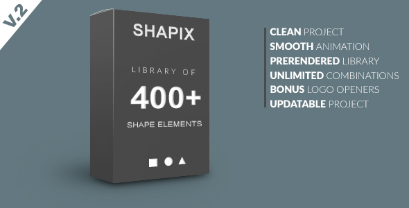 Shapix Shape Elements Pack - Download Videohive 14061002