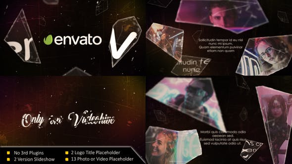 Shatter Glass Slideshow - Download Videohive 27654942