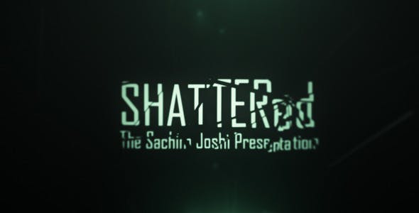 Shattered Cine Titles - Download Videohive 526193