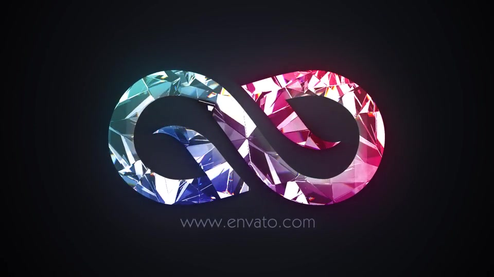 Shattered Diamond Logo Text Reveal - Download Videohive 21059112