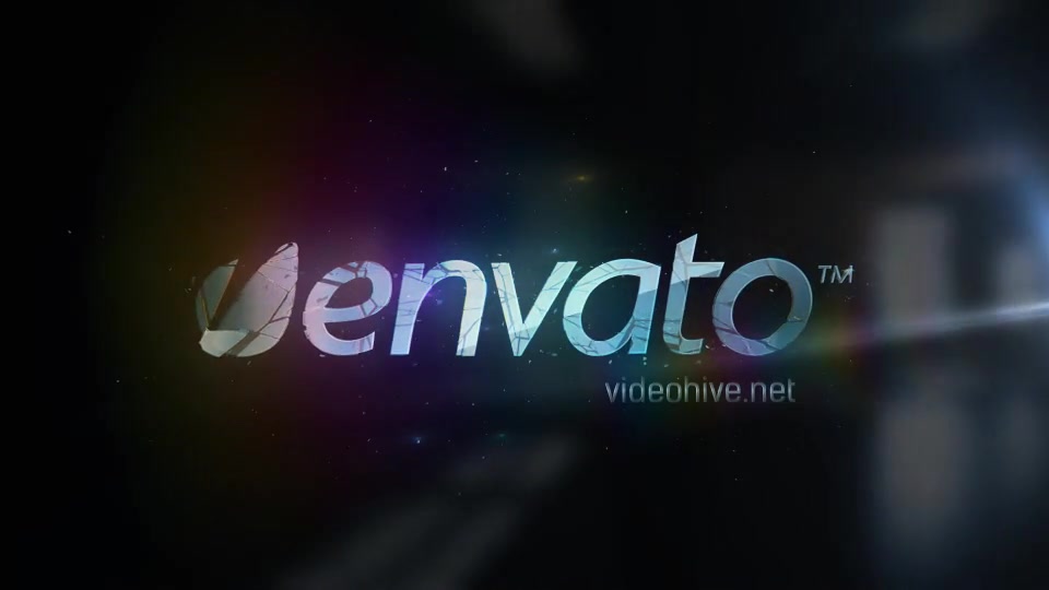 Shattered Glass Mirror Logo Text Reveal - Download Videohive 6800405