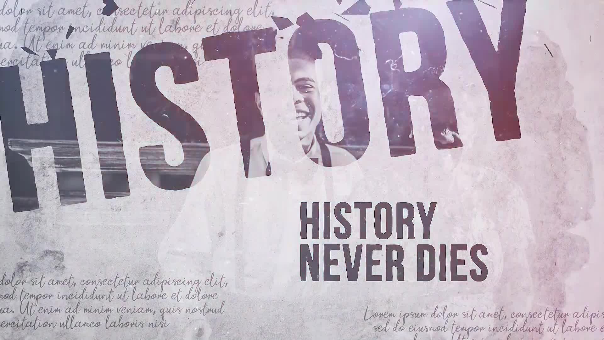 Shattered History Videohive 24507465 Premiere Pro Image 1