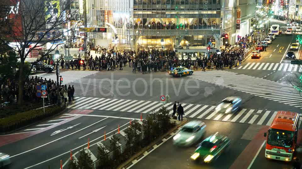Shibuya Tokyo Crossing, Japan  Videohive 19438061 Stock Footage Image 1