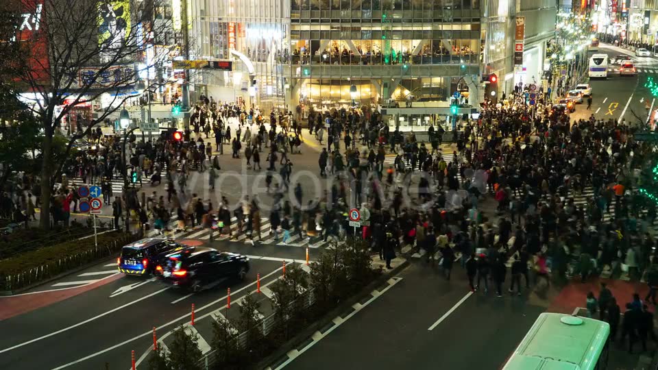 Shibuya Tokyo Crossing, Japan  Videohive 19438061 Stock Footage Image 6