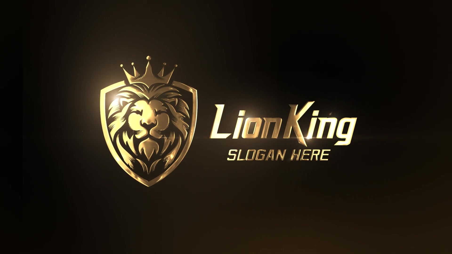 Shine Gold Logo Videohive 40542187 After Effects Image 2