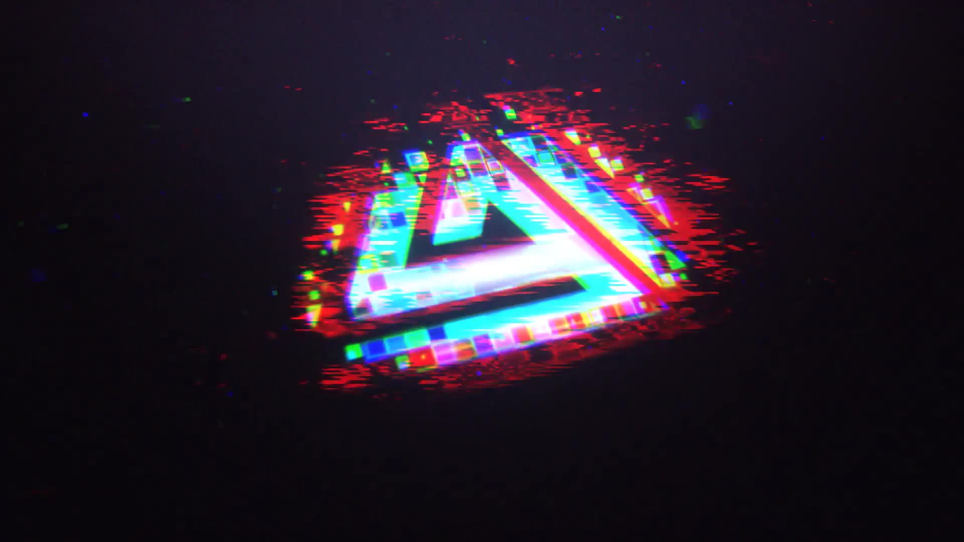 Shining Glitch Logo Videohive 30886415 Direct Download After Effects