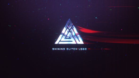 Shining Glitch Logo - Download Videohive 30886415