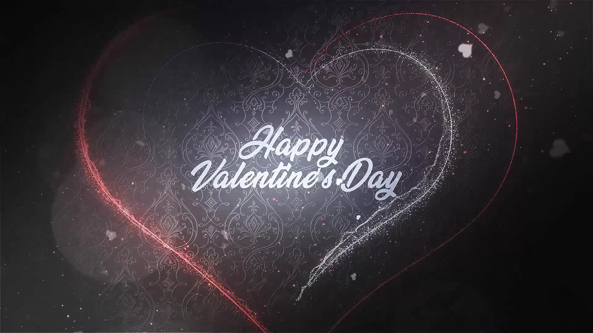 Shining Hearts Romantic Logo Reveal Videohive 23218747 After Effects Image 6