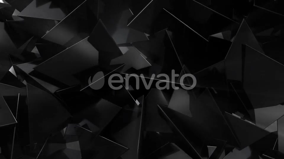 Shiny Black Triangles - Download Videohive 21624504