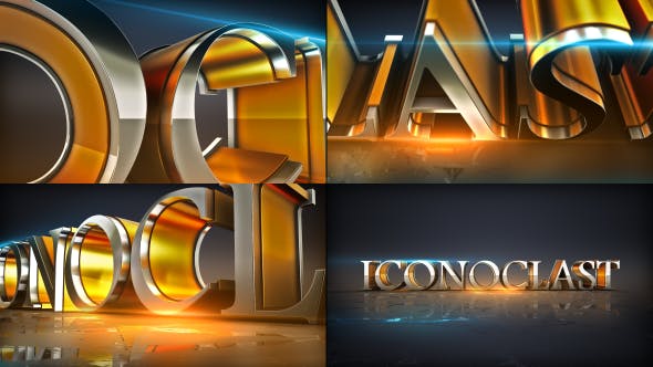 Shiny Element Text Logo Opener - Download Videohive 18337552