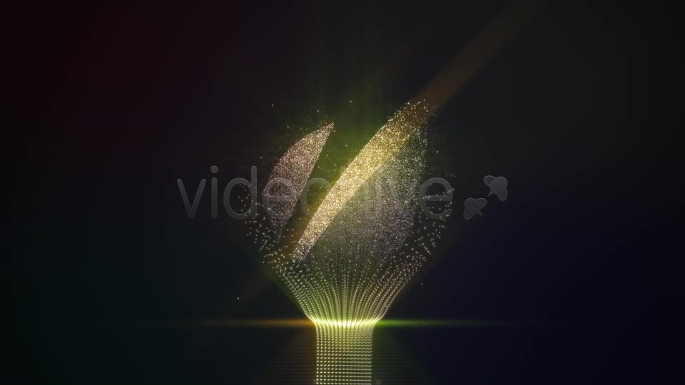 Shiny Logo With Elegant Fine Particles - Download Videohive 2332405