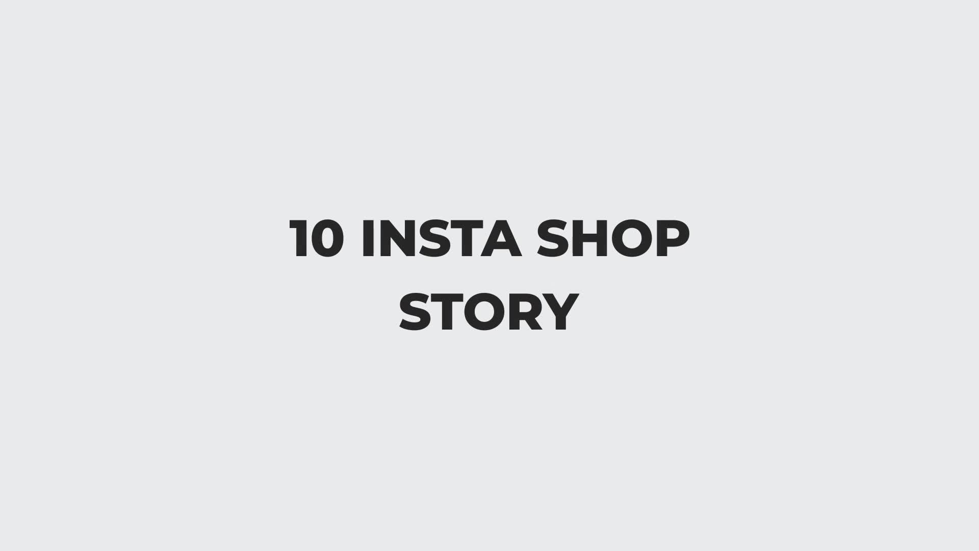 Shop Instagram Stories Videohive 33012986 After Effects Image 1