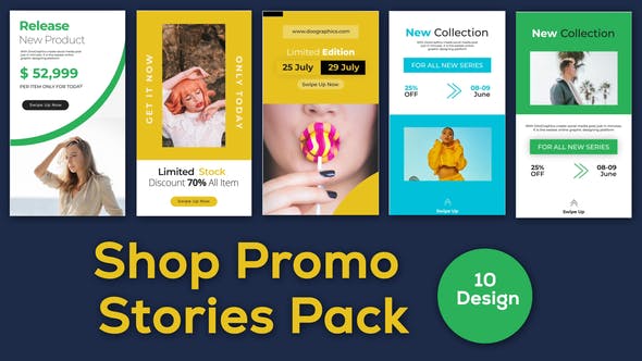Shop Instagram Story After Effect Template - Videohive 33197556 Download