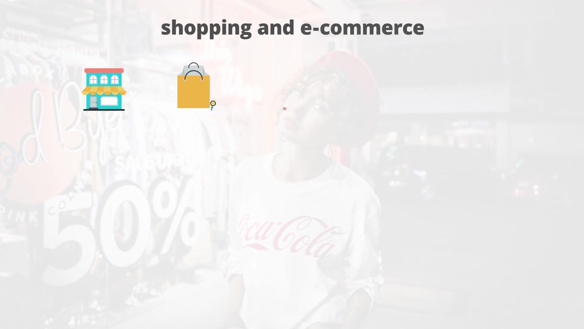 Shoping And Ecommerce Flat Animation Icons - Download Videohive 23465995