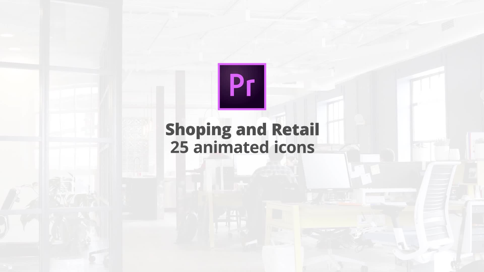 Shoping And Retail Flat Animation Icons (MOGRT) Videohive 23662201 Premiere Pro Image 2