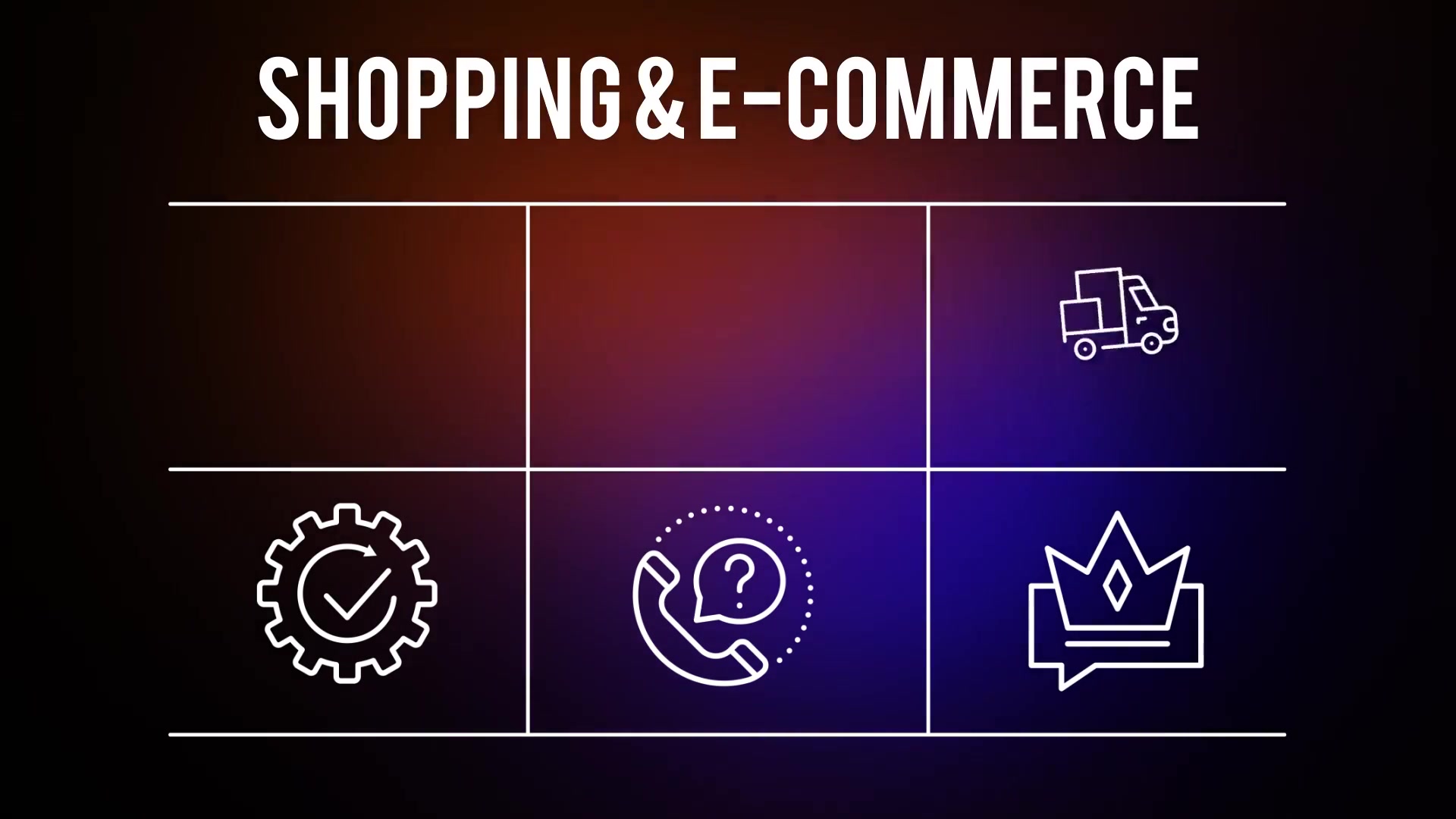 Shopping And E Commerce 25 Outline Icons - Download Videohive 23195574