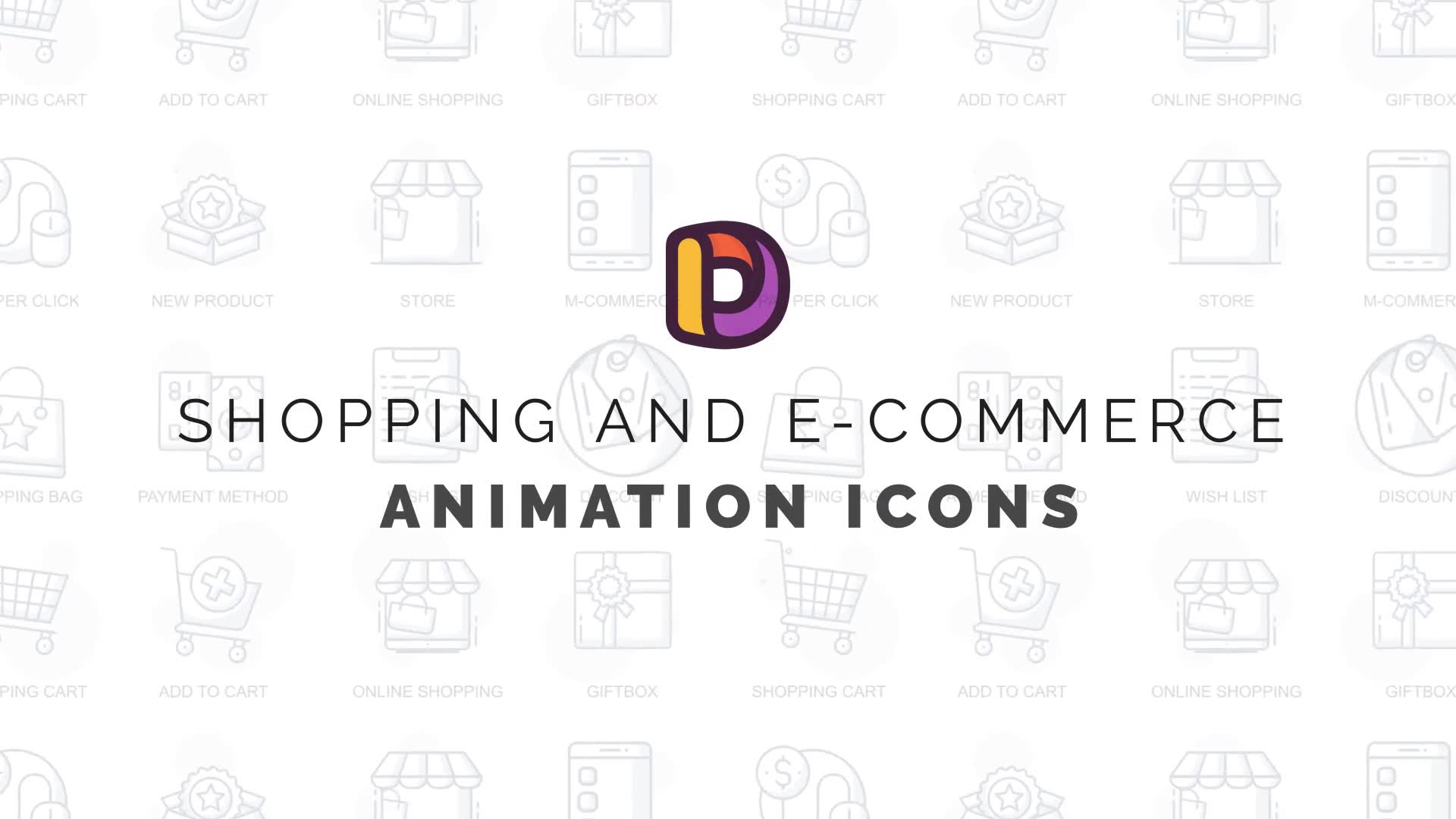 Shopping & E Commerce Animation Icons Videohive 34567933 After Effects Image 2