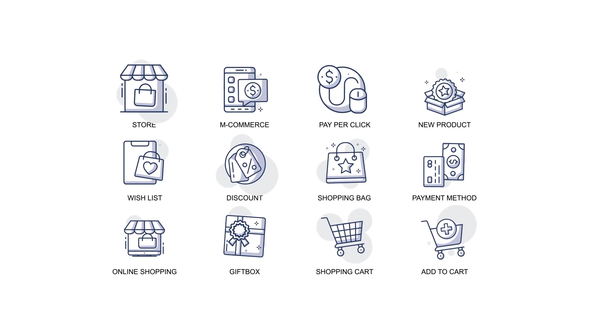 Shopping & E Commerce Animation Icons Videohive 34567933 After Effects Image 5