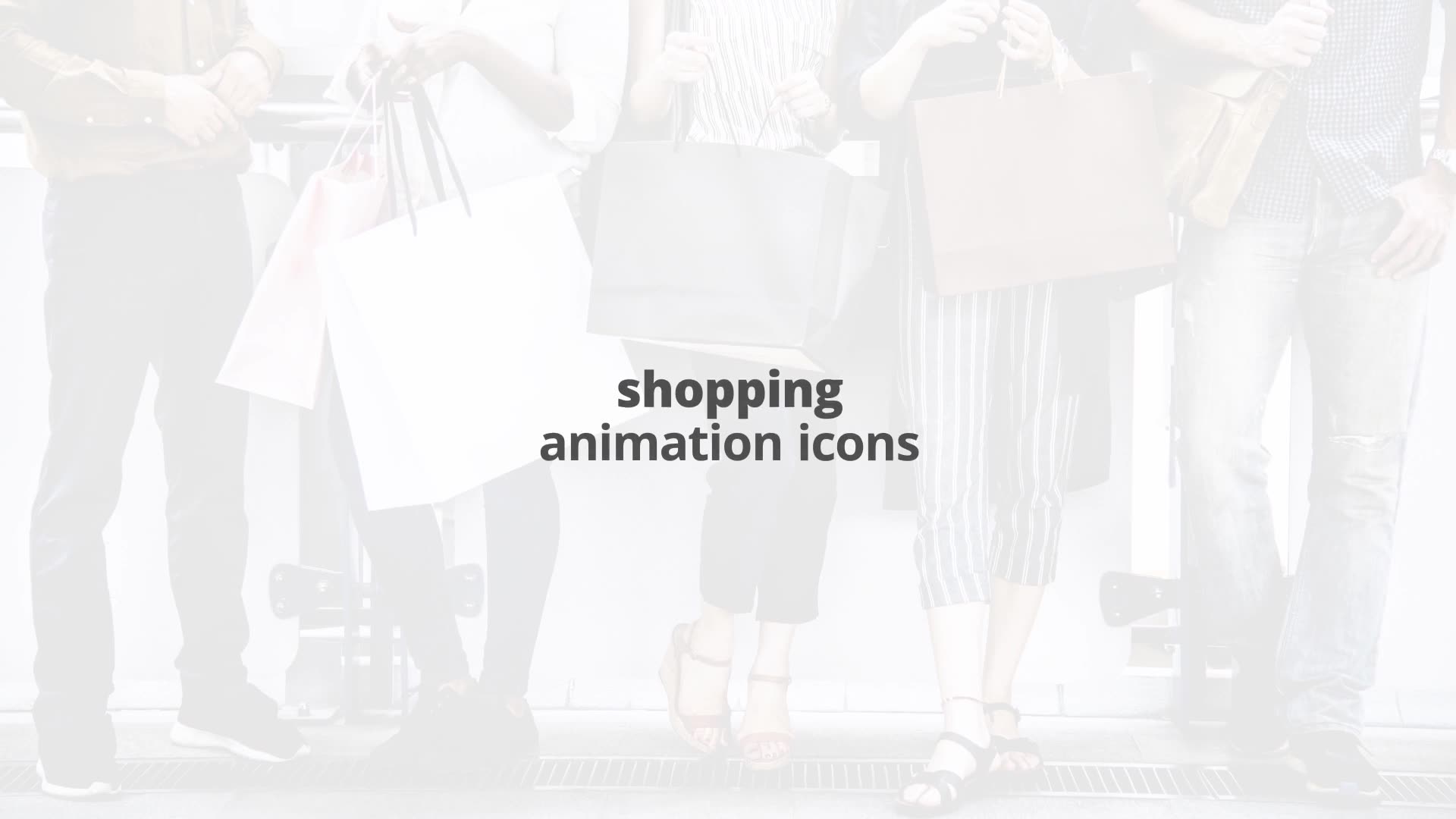 Shopping Flat Animated Icons Videohive 24429489 After Effects Image 2