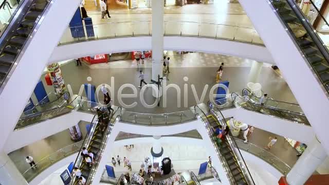Shopping Mall People Pan Top To Bottom  Videohive 3109296 Stock Footage Image 10
