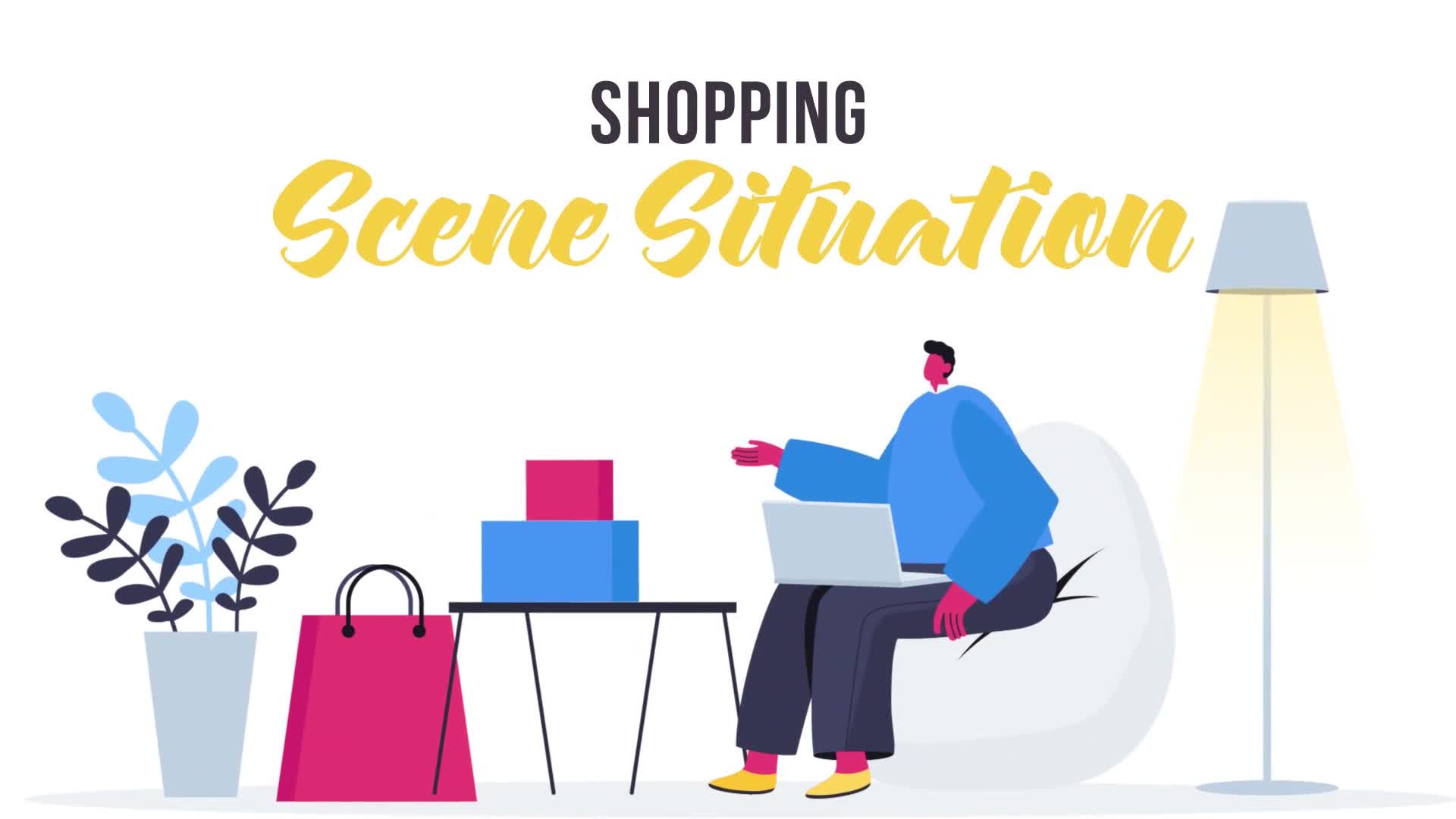 Shopping Scene Situation Videohive 27642742 After Effects Image 1