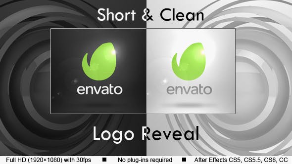 Short & Clean Logo Reveal - Videohive Download 12029205