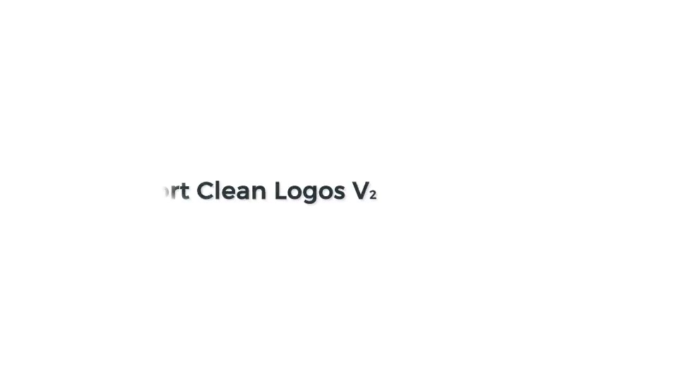 Short Clean Logos V2 Videohive 19531543 After Effects Image 5