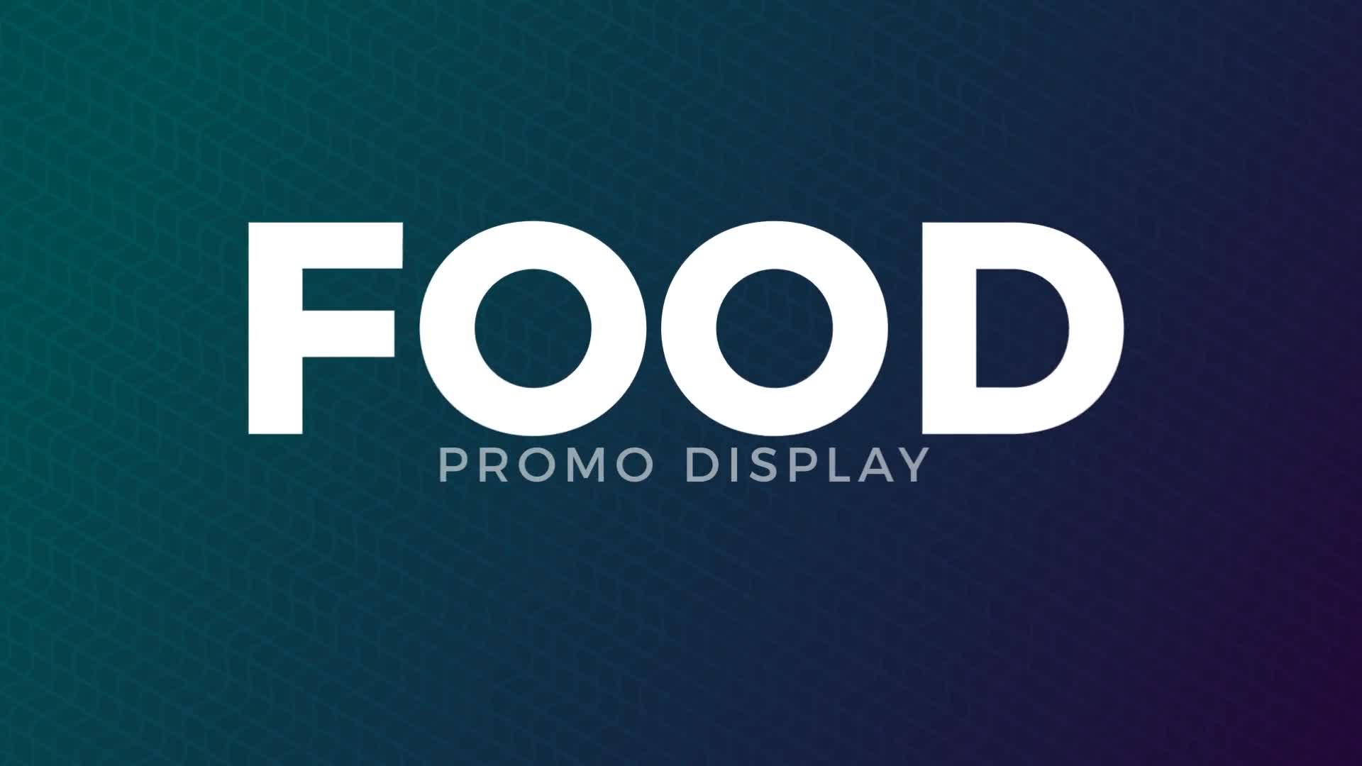 Short Food Promo Display Videohive 28971041 After Effects Image 1