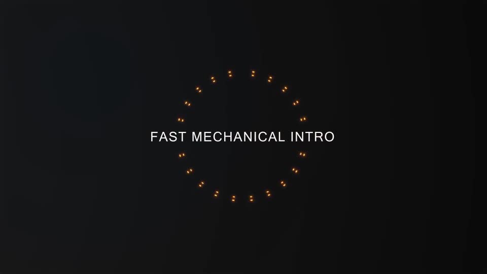 Short Mechanical Intro Videohive 27210670 After Effects Image 6