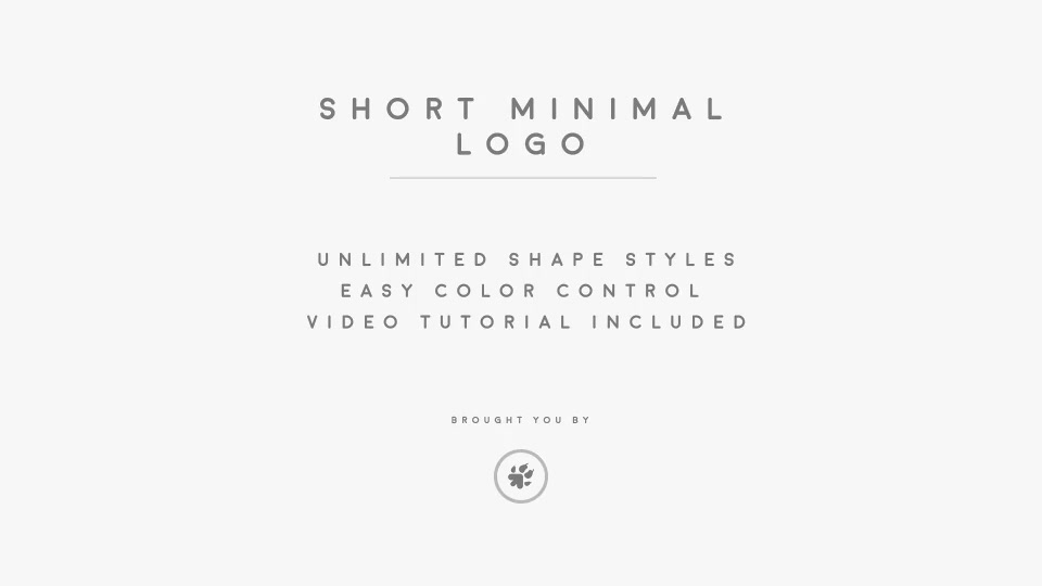 Short Minimal Logo - Download Videohive 18338984