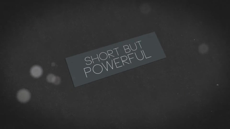 Short & Powerful Slides - Download Videohive 7363688