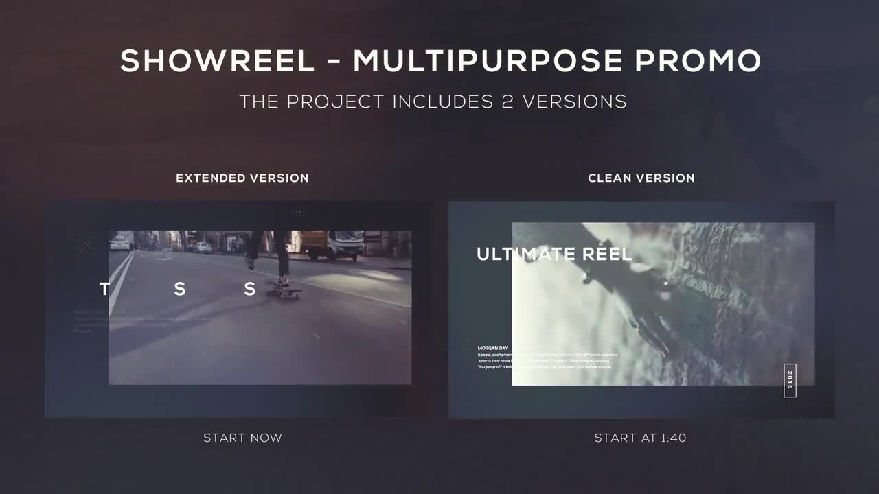 Showreel / Multipurpose Promo Videohive 18298404 After Effects Image 1