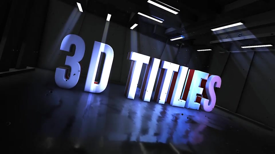 Showroom Element 3D Title Videohive 28150344 After Effects Image 9