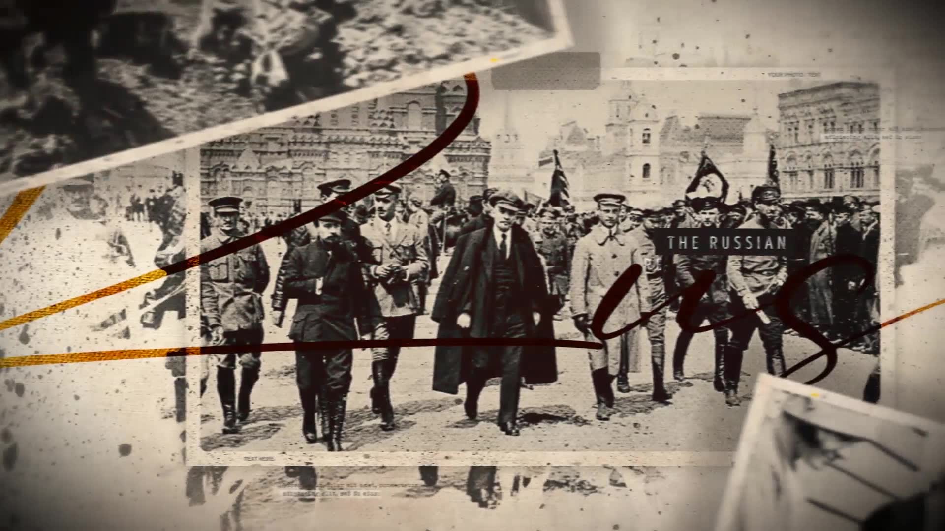 Significant History Events Slideshow / Retro Vintage Opener / Old Memories Photo Album / World War Videohive 37543636 After Effects Image 3