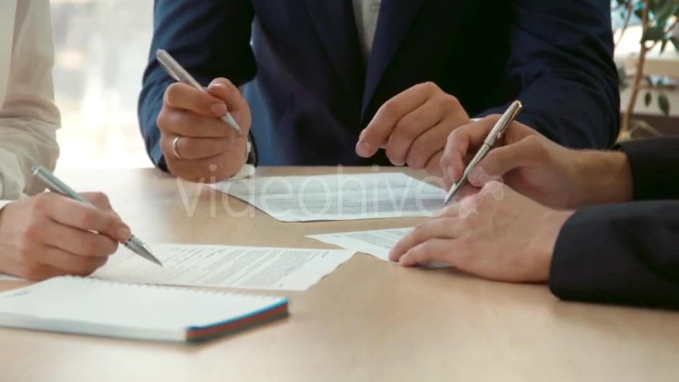 Signing Of Contract  Videohive 12953706 Stock Footage Image 6