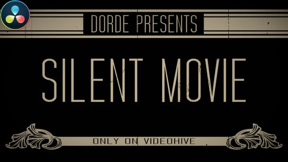 Silent Movie (Davinci Resolve) - 33866545 Videohive Download