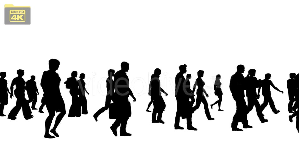 Silhouettes of People Shopping - Download Videohive 19995267