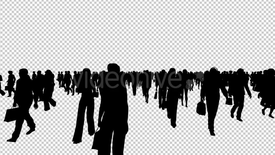 Silhouettes of Shopping People - Download Videohive 20212359