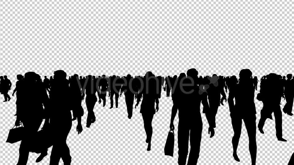 Silhouettes of Shopping People - Download Videohive 20212359