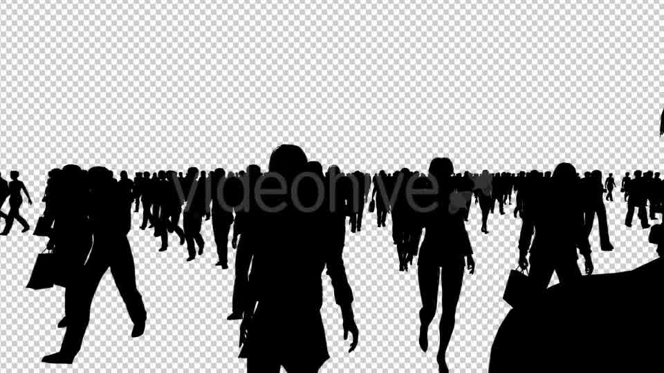 Silhouettes of Shopping People - Download Videohive 20212359