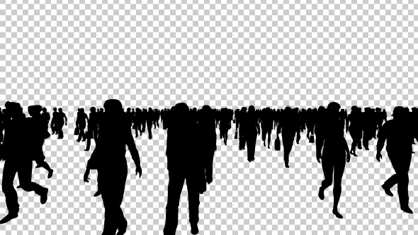 Silhouettes of Shopping People - Download Videohive 20212359