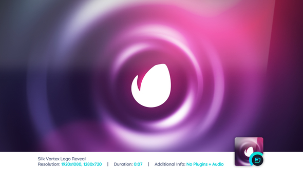 Silk Vortex Logo Reveal - Download Videohive 21606314