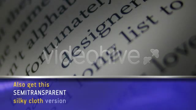 SILKY CLOTH lower thirds PACK Videohive 120522 Motion Graphics Image 10
