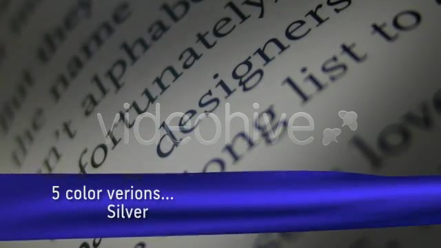 SILKY CLOTH lower thirds PACK Videohive 120522 Motion Graphics Image 6