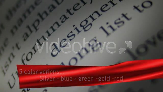 SILKY CLOTH lower thirds PACK Videohive 120522 Motion Graphics Image 8