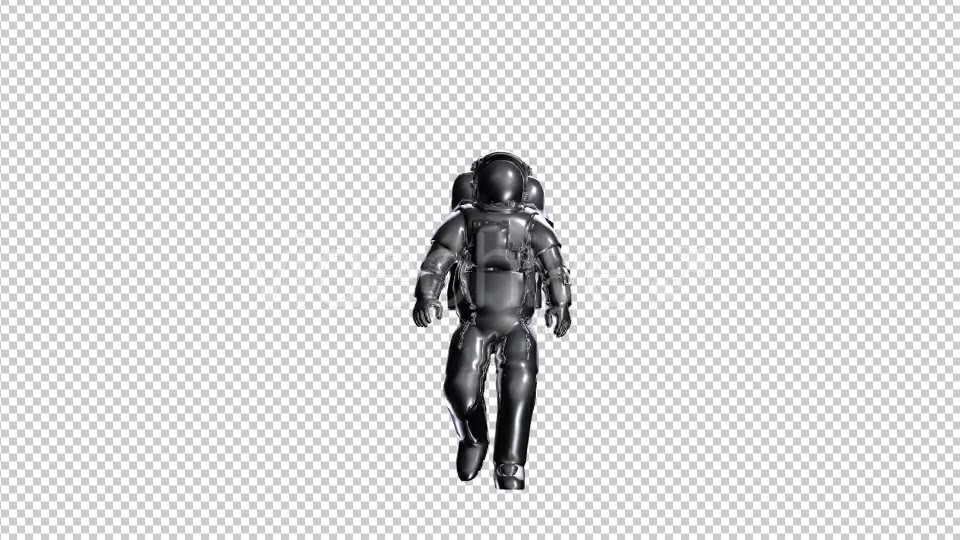 Silver Astronaut - Download Videohive 20735060
