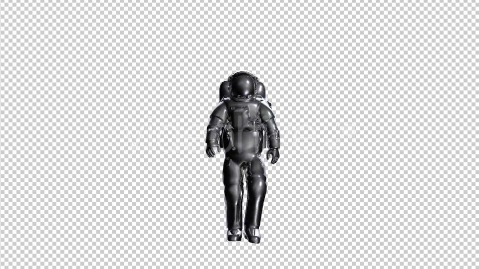 Silver Astronaut - Download Videohive 20735060