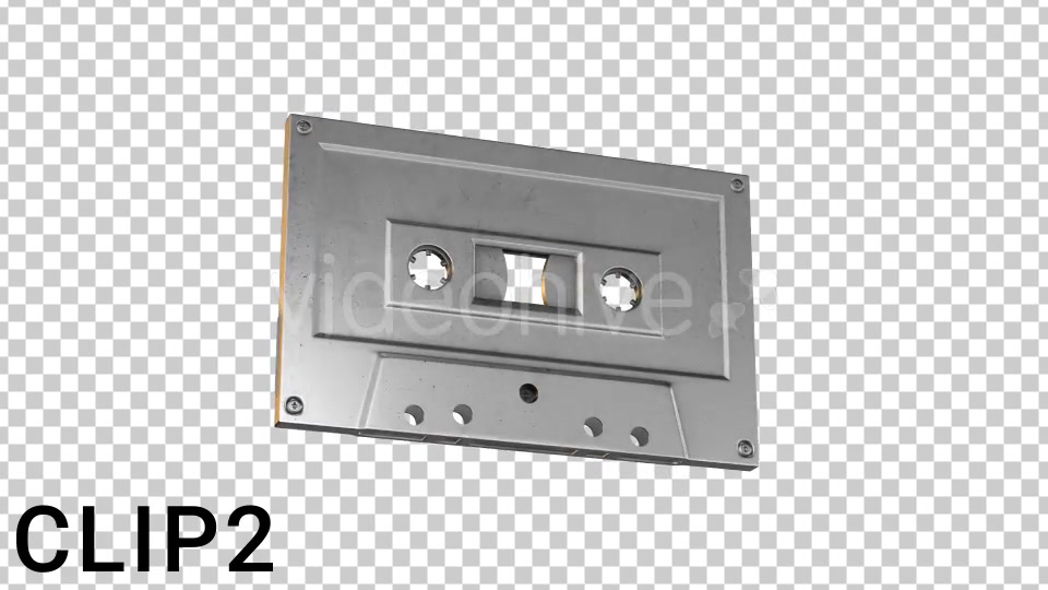 Silver Cassette Tape - Download Videohive 15605774