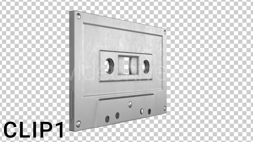 Silver Cassette Tape - Download Videohive 15605774