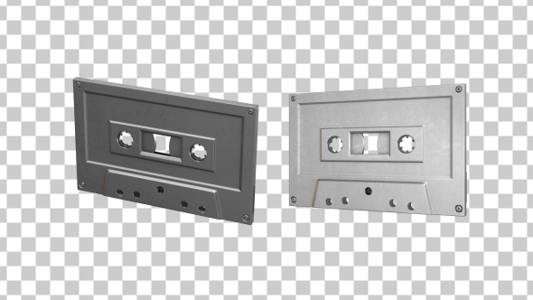 Silver Cassette Tape - Download Videohive 15605774